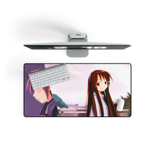 Load image into Gallery viewer, Hanbun no Tsuki ga Noboru Sora Mouse Pad (Desk Mat) On Desk
