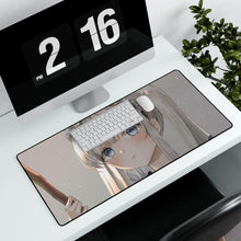 Load image into Gallery viewer, Anime Girl Mouse Pad (Desk Mat) With Laptop
