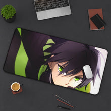 Load image into Gallery viewer, Seraph Of The End Mouse Pad (Desk Mat) On Desk
