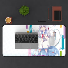 Load image into Gallery viewer, Gabriel DropOut Raphiel Shiraha Ainsworth Mouse Pad (Desk Mat) With Laptop
