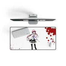 Load image into Gallery viewer, Mirai Nikki Yuno Gasai Mouse Pad (Desk Mat) On Desk
