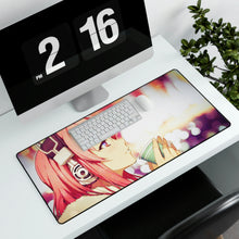 Load image into Gallery viewer, Girl in headphones Mouse Pad (Desk Mat)

