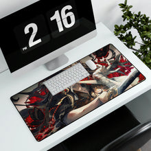 Load image into Gallery viewer, Anime, Guy, Bandage, Katana, Mouse Pad (Desk Mat)
