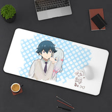 Load image into Gallery viewer, EroManga-Sensei Mouse Pad (Desk Mat) On Desk
