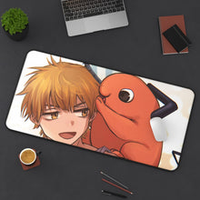 Load image into Gallery viewer, Chainsaw Man Mouse Pad (Desk Mat) On Desk
