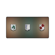 Load image into Gallery viewer, Anime Attack On Titan Mouse Pad (Desk Mat)
