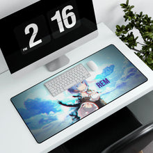 Load image into Gallery viewer, Rem wallpaper Re:ZERO Mouse Pad (Desk Mat) With Laptop
