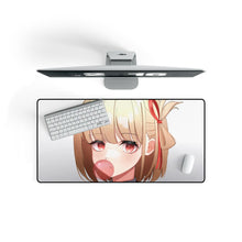 Load image into Gallery viewer, Lycoris Recoil Chisato Nishikigi Mouse Pad (Desk Mat) On Desk
