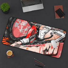 Load image into Gallery viewer, Chainsaw Man Mouse Pad (Desk Mat) On Desk
