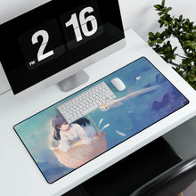 Load image into Gallery viewer, Anime Girl Mouse Pad (Desk Mat) With Laptop
