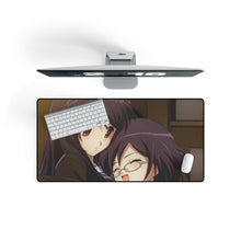 Load image into Gallery viewer, Myself ; Yourself Mouse Pad (Desk Mat) On Desk
