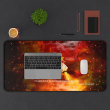 Load image into Gallery viewer, Fairy Tail Natsu Dragneel Mouse Pad (Desk Mat) With Laptop
