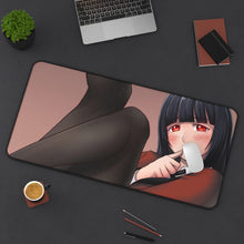 Load image into Gallery viewer, Kakegurui Yumeko Jabami Mouse Pad (Desk Mat) On Desk
