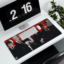 Load image into Gallery viewer, My Hero Academia Izuku Midoriya, Katsuki Bakugou, Shouta Aizawa Mouse Pad (Desk Mat) With Laptop
