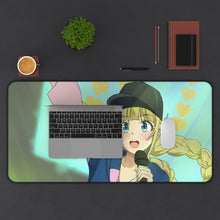 Load image into Gallery viewer, Ya Boy Kongming! Eiko Tsukimi Mouse Pad (Desk Mat) With Laptop
