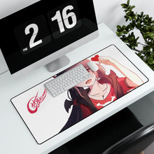 Load image into Gallery viewer, Shimmer girl Mouse Pad (Desk Mat) With Laptop
