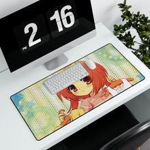 Load image into Gallery viewer, Anime Girl Mouse Pad (Desk Mat) With Laptop
