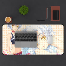 Load image into Gallery viewer, Ookami-san to Shichinin no Nakama-tachi Mouse Pad (Desk Mat) With Laptop
