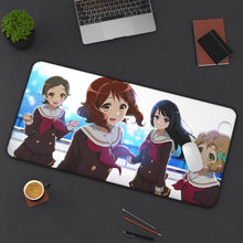 Load image into Gallery viewer, Sound! Euphonium Kumiko Oumae, Reina Kousaka, Hazuki Katou, Sapphire Kawashima Mouse Pad (Desk Mat) On Desk
