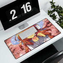 Load image into Gallery viewer, Anime Girl Mouse Pad (Desk Mat) With Laptop
