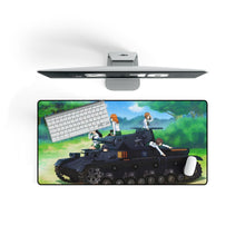 Load image into Gallery viewer, Girls und Panzer Mouse Pad (Desk Mat) On Desk
