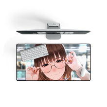 Load image into Gallery viewer, Anime Girl Mouse Pad (Desk Mat) On Desk
