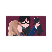 Load image into Gallery viewer, Anime Your Lie in April Mouse Pad (Desk Mat)
