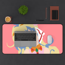 Load image into Gallery viewer, nia tengen toppa gurren lagann minimalist Mouse Pad (Desk Mat) With Laptop
