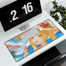 Load image into Gallery viewer, Anime Girl Mouse Pad (Desk Mat) With Laptop
