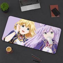 Load image into Gallery viewer, Rokudenashi Majutsu Koushi To Akashic Records Sistine Fibel, Rumia Tingel Mouse Pad (Desk Mat) On Desk
