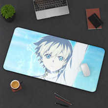 Load image into Gallery viewer, de Médicis Falma Mouse Pad (Desk Mat) On Desk
