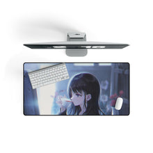 Load image into Gallery viewer, Anime Girl Mouse Pad (Desk Mat) On Desk
