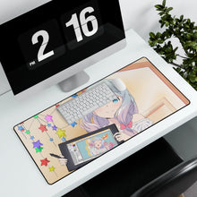 Load image into Gallery viewer, EroManga-Sensei Mouse Pad (Desk Mat) With Laptop
