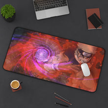 Load image into Gallery viewer, Naruto Vermillion Rasengan Mouse Pad (Desk Mat) On Desk
