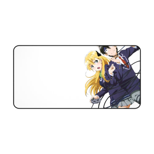Gamers! Karen Tendou, Keita Amano Mouse Pad (Desk Mat)