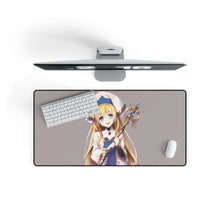Load image into Gallery viewer, Goblin Slayer Goblin Slayer, Priestess Mouse Pad (Desk Mat) On Desk
