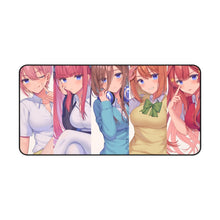 Load image into Gallery viewer, The Quintessential Quintuplets Miku Nakano, Itsuki Nakano, Nino Nakano, Yotsuba Nakano, Ichika Nakano Mouse Pad (Desk Mat)
