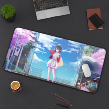 Load image into Gallery viewer, Katou Megumi Mouse Pad (Desk Mat) On Desk
