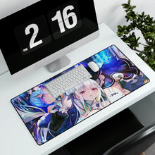 Load image into Gallery viewer, Rem, Emilia, Anime, Girls, Re:Zero, Mouse Pad (Desk Mat)
