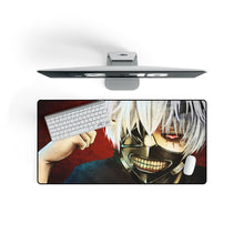 Load image into Gallery viewer, Tokyo Ghoul Ken Kaneki Mouse Pad (Desk Mat) On Desk
