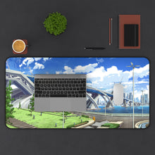 Load image into Gallery viewer, Kiznaiver Mouse Pad (Desk Mat) With Laptop
