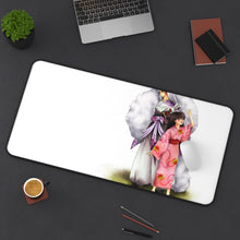 Load image into Gallery viewer, InuYasha Mouse Pad (Desk Mat) On Desk
