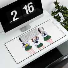 Load image into Gallery viewer, Girls und Panzer Mouse Pad (Desk Mat) With Laptop
