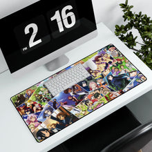 Load image into Gallery viewer, Anime Crossover Mouse Pad (Desk Mat) With Laptop
