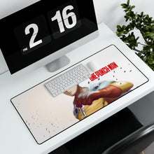 Load image into Gallery viewer, Anime One-Punch Man Mouse Pad (Desk Mat) With Laptop
