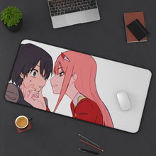 Load image into Gallery viewer, Darling In The FranXX Mouse Pad (Desk Mat) On Desk
