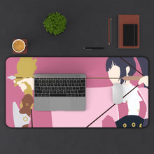 Load image into Gallery viewer, Kabaneri Of The Iron Fortress Mouse Pad (Desk Mat) With Laptop
