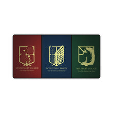 Load image into Gallery viewer, Anime Attack On Titan Mouse Pad (Desk Mat)
