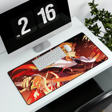 Load image into Gallery viewer, #8.2058, Demon Slayer, Kyojuro Rengoku, Katana, Flame, Hashira, Mouse Pad (Desk Mat)
