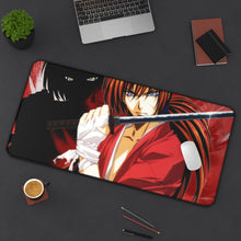 Load image into Gallery viewer, Rurouni Kenshin Mouse Pad (Desk Mat) On Desk
